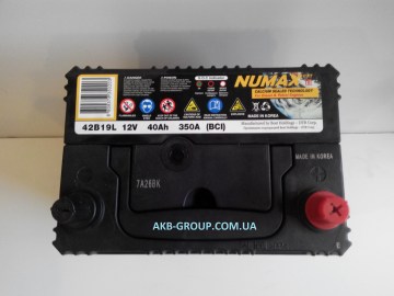 Numax 42B19L 40AH + 350A
